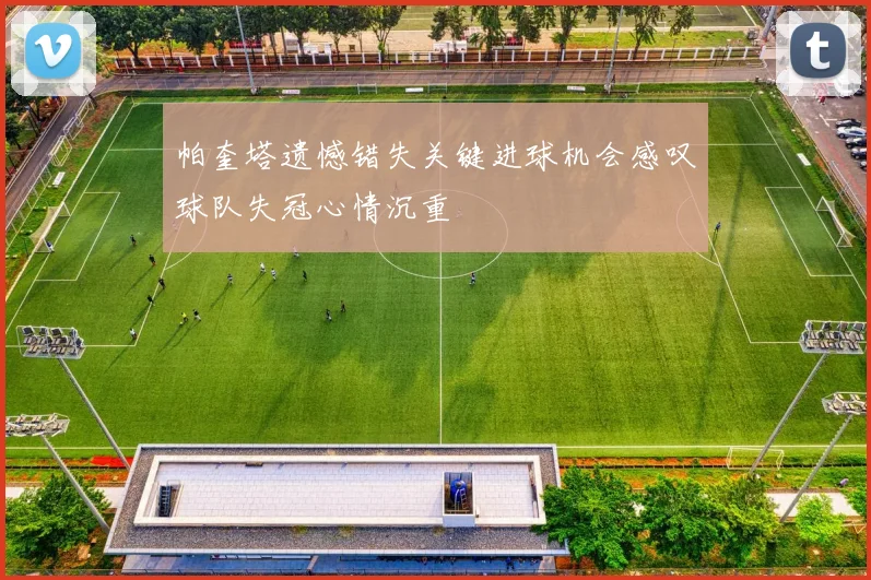 帕奎塔遗憾错失关键进球机会感叹球队失冠心情沉重
